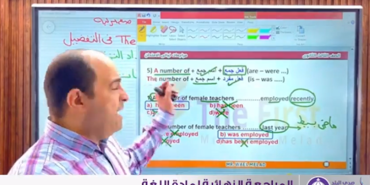 شاهد المراجعة النهائية للإنجليزي حصريا على صدى البلد جامعات
