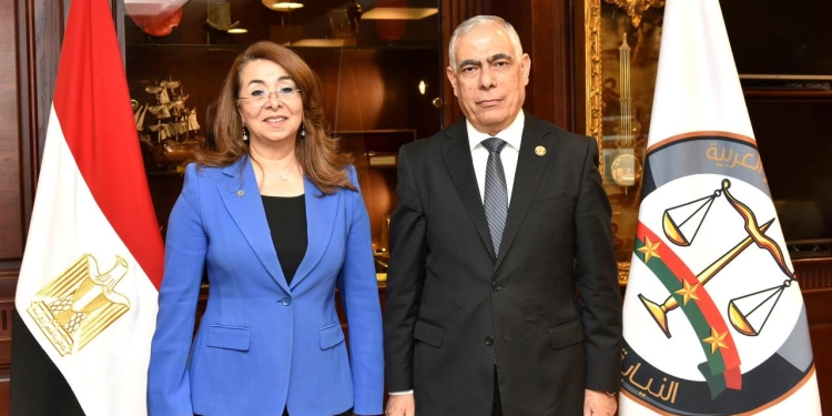 النائب العام يستقبل المديرة التنفيذية لمكتب الأمم المتحدة المعني بالمخدرات والجريمة