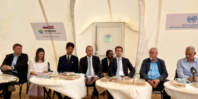 افتتاح مشروع "القبة الخضراء" لليونيدو بالنوبارية بتمويل من سفارة سلوفينيا بالقاهرة