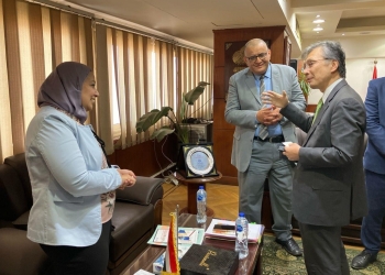 أكاديمية البحث العلمي تستقبل سفير اليابان لبحث دعم التعاون المُشترك