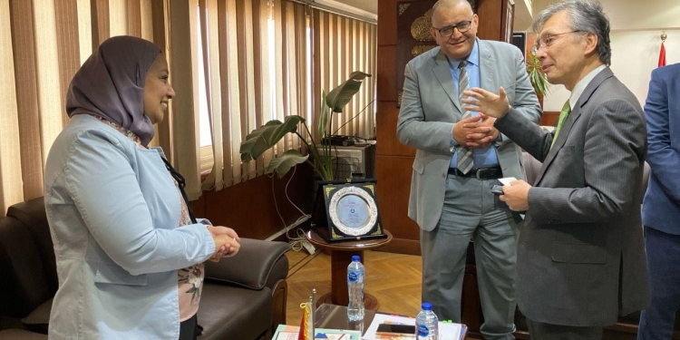 أكاديمية البحث العلمي تستقبل سفير اليابان لبحث دعم التعاون المُشترك