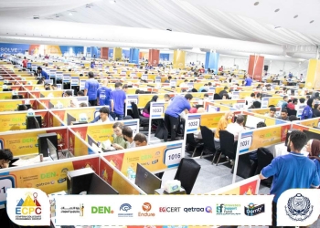 12 الف طالب يشاركون في منافسات المسابقة المصرية للبرمجة لفرق الجامعات بالأكاديمية العربية