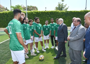 افتتاح أحدث عمليات التجديدات بالمدن الجامعية للطلبة بجامعة القاهرة