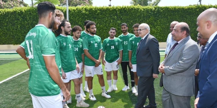 افتتاح أحدث عمليات التجديدات بالمدن الجامعية للطلبة بجامعة القاهرة