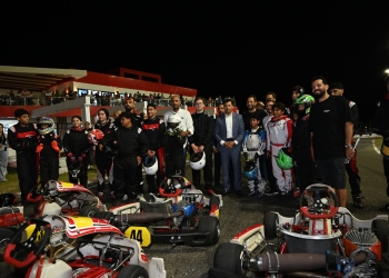 وزير الشباب والرياضة يشهد ختام بطولة “ايزي كارت” للسيارات بالعلمين