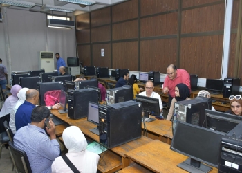 معامل جامعة القاهرة تواصل استقبال طلاب تنسيق المرحلة الأولى للقبول بالجامعات