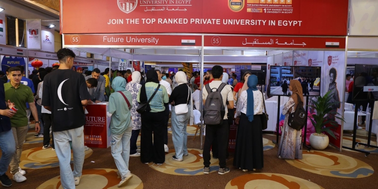 إقبال كبير من الطلاب وقيادات الجامعات في اليوم الأول لـملتقى ومعرض التعليم العالي EduGate