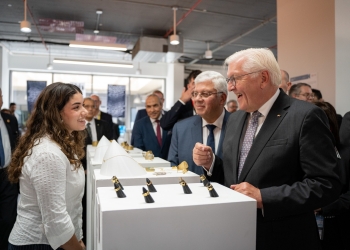 25 صورة ترصد جولة الرئيس الألماني بمقر الجامعة الألمانية الدولية «GIU» بالعاصمة الإدارية الجديدة