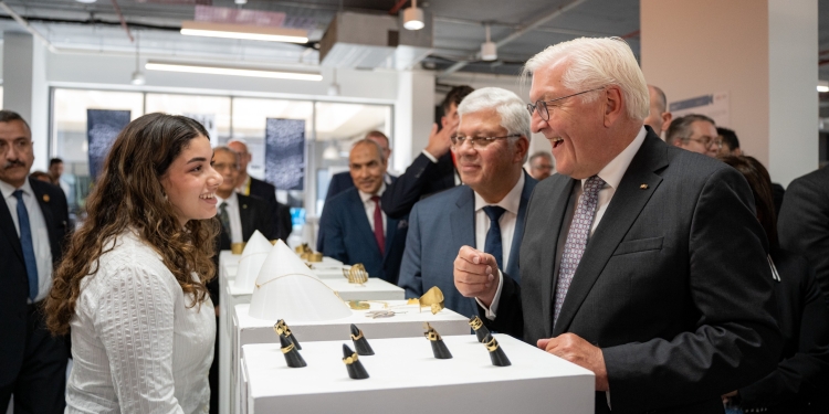 25 صورة ترصد جولة الرئيس الألماني بمقر الجامعة الألمانية الدولية «GIU» بالعاصمة الإدارية الجديدة