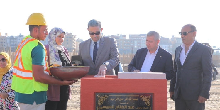 محافظ دمياط يضع حجر الأساس لمدرستى المتفوقين (STEM) والمصرية اليابانية (٣)