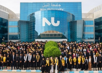 جامعة النيل تحتفل بتخريج الدفعة 4 من طلبة الدكتوراه و15 من طلبة الماجستير