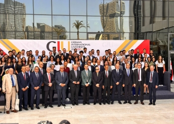 الرئيس الألماني من داخل الجامعة الألمانية الدولية: مصر أم الدنيا و أهم شريك تجاري لألمانيا وحضارتها غيرت العالم