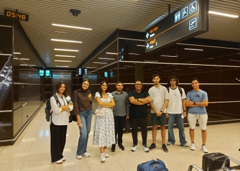 وصول الوفود المشاركة في برنامج إعداد قادة الذكاء الاصطناعي وحرب المعلومات