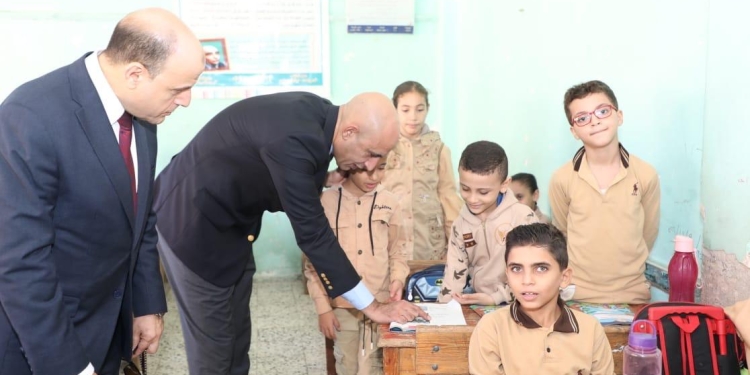 وزير التعليم يتفقد مدارس بكفرالشيخ لمتابعة آليات توزيع الكثافة الطلابية