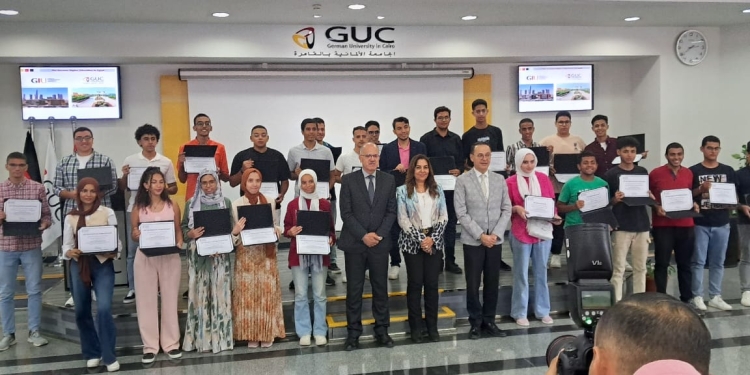 وزيرة التنمية المحلية: الجامعة الألمانية منبر للإبداع وتحولت لمؤسسة عالمية