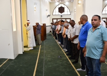 رئيس جامعة حلوان يفتتح مسجد الجامعة بعد تطويره في خطوة لتعزيز الوعي الديني