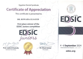 فوز طلاب  بطب أسنان الملك سلمان بالمركز الأول في المؤتمر الدولي لنقابة أطباء الأسنان