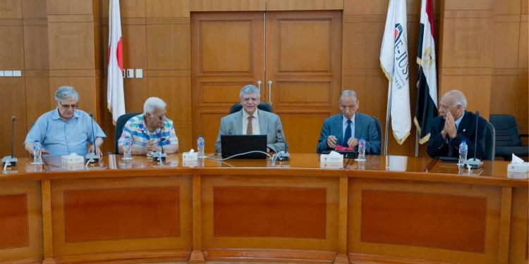 لقاء تعريفي لطلاب الثانوية العامة بالجامعة اليابانية