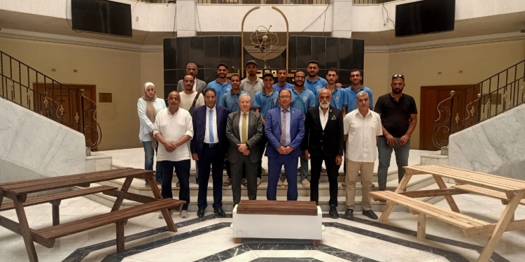 بدء مشروع تشغيل ال ١٠٠٠ طالب المرحلة الثالثة من العام الثانى تحت شعار صنع فى جامعة حلوان