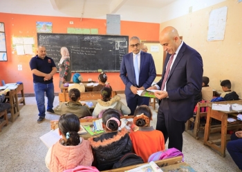 وزير التعليم يتابع آليات تطبيق الاختبارات الشهرية بزيارته لمدارس الغربية