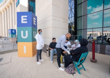 جامعة مصر للمعلوماتية تنظم حملة للتبرع بـ”الدم” بالتعاون مع التحالف الوطني للعمل الأهلي