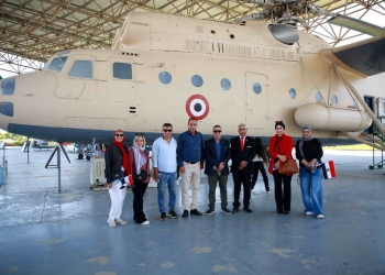 أمانة التجمع الأول بحزب حماة الوطن تزور متحف القوات الجوية بمناسبة ذكرى انتصار أكتوبر