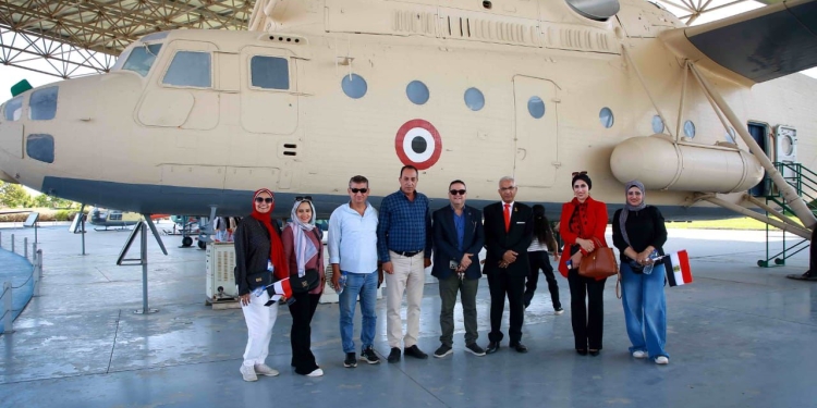 أمانة التجمع الأول بحزب حماة الوطن تزور متحف القوات الجوية بمناسبة ذكرى انتصار أكتوبر