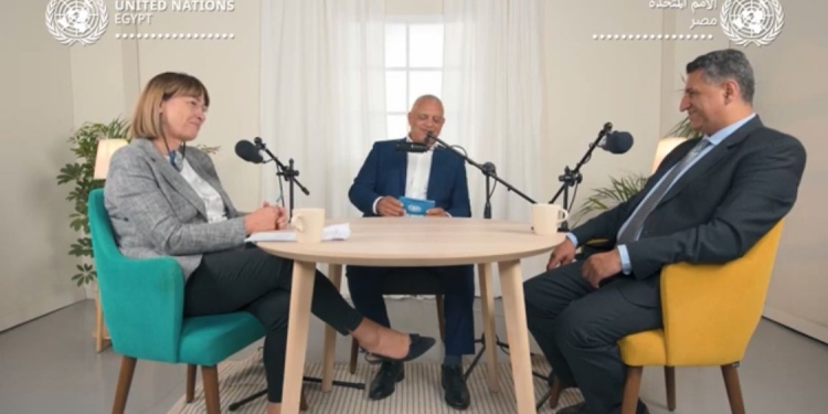 بمناسبة يوم الأمم المتحدة: حلقة مشتركة للبرنامج للإذاعة المرئية "بودكاست" لمساعد وزير الخارجية والمنسق المقيم للأمم المتحدة