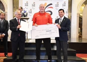 وزير الرياضة يُكرم أبطال البعثة البارالمبية المُشاركة في باريس 2024