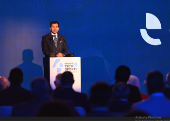 وزير الشباب والرياضة يشهد المؤتمر الصحفي لإطلاق المشروع التكنولوجي الرياضي المبتكر