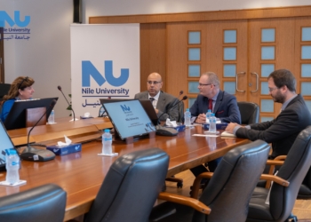 جامعة النيل تستقبل سفير التشيك بمصر