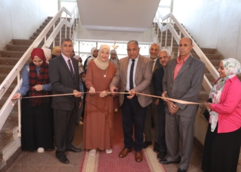 نائب رئيس جامعة الأزهر يفتتح معرض الكتاب بكلية الدراسات الإسلامية والعربية للبنات بتخفيضات كبيرة