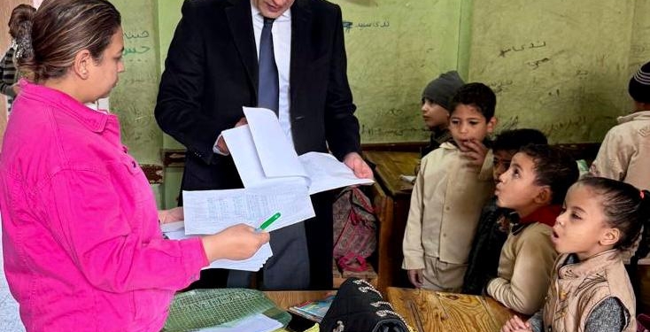 وزير التعليم يتفقد مدارس بني سويف ويتابع تنفيذ الخطة العلاجية للطلاب