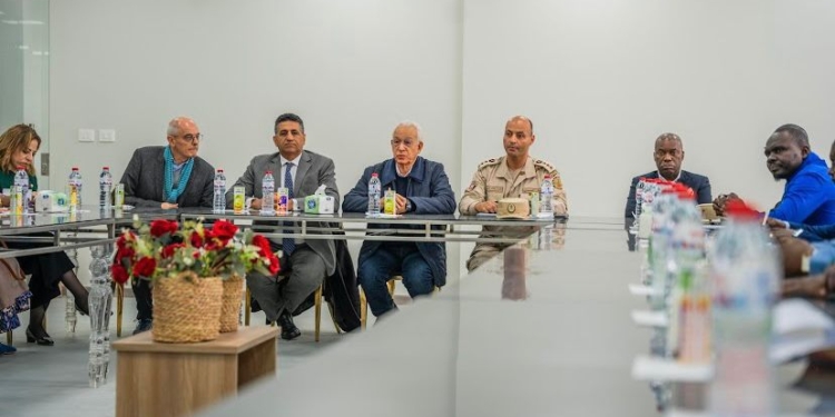 وزارة الخارجية تشارك في زيارة المقر الجديد وفى مجلس ادارة جامعة سنجور للمنظمة الدولية للفرانكفونية