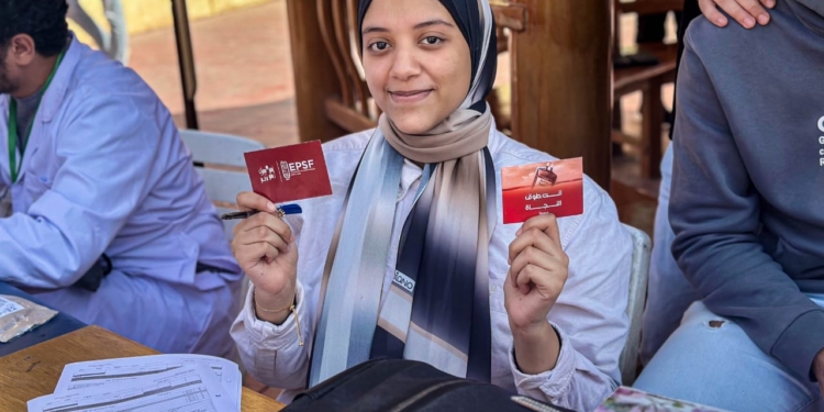 طلاب الصيدلة بجامعة الدلتا ينظمون حملة «أنا متبرع مصري»