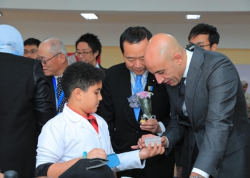 وزير الخارجية الياباني: حريصون على الارتقاء بالمنظومة التعليمية في المدارس المصرية اليابانية