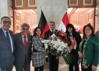 السفارة المصرية بألمانيا ترحب بالسفير الجديد بحضور أبناء الجالية