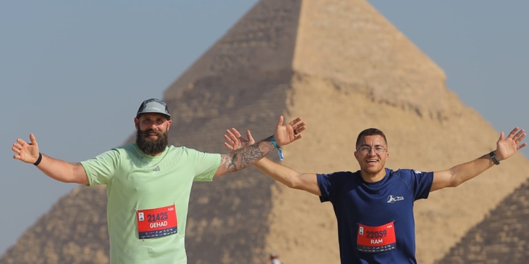 انطلاق نصف ماراثون الأهرامات 2024 بمشاركة 7000 متسابق