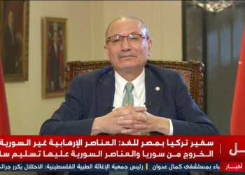 السفير التركي بالقاهرة : أحب الشعب المصري وأرى أن الحب الذي يمدونه لي غير عادي وأشعر بامتياز كبير لأنني ‏أشعر بذلك