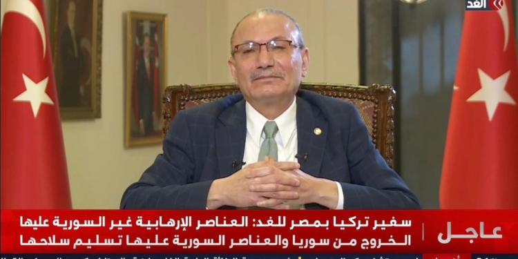 السفير التركي بالقاهرة : أحب الشعب المصري وأرى أن الحب الذي يمدونه لي غير عادي وأشعر بامتياز كبير لأنني أشعر بذلك