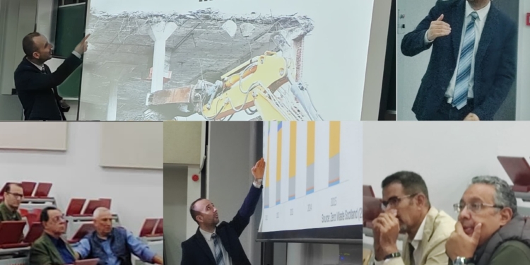 هندسة الألمانية بالقاهرة تناقش مضمون فوائد البناء الدوار والحد من الانبعاثات في المباني