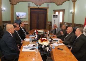 "الزناتي" يستقبل وفد نقابة المعلمين العراقيين لتبادل الخبرات