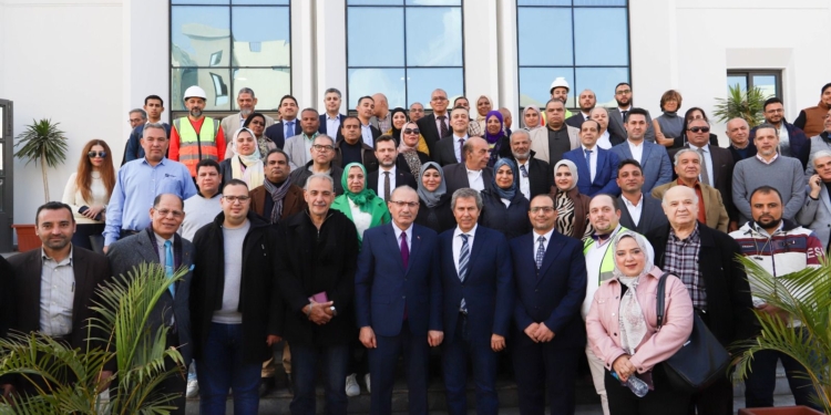 السفير التركي بالقاهرة يزور مجموعة شركات شرباتي الاستثمارية التركية بمدينة السادات برفقة مجموعة من الصحفيين المصريين