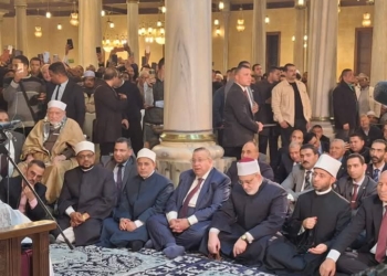 رئيس جامعة الأزهر يشارك في احتفالية وزراة الاوقاف بذكرى الإسراء والمعراج بمسجد سيدنا الحسين