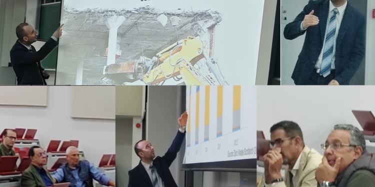 هندسة الألمانية بالقاهرة تناقش مضمون فوائد البناء الدوار والحد من الإنبعاثات في المباني