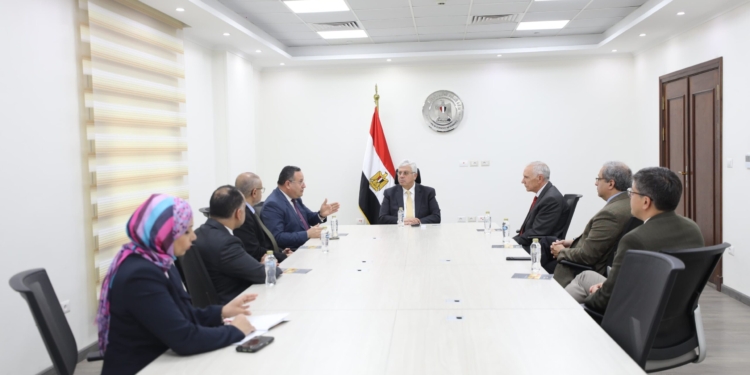 وفد جامعة فيرجينيا يزور وزارة التعليم العالى لبحث تعاون مشترك مع جامعة الإسكندرية