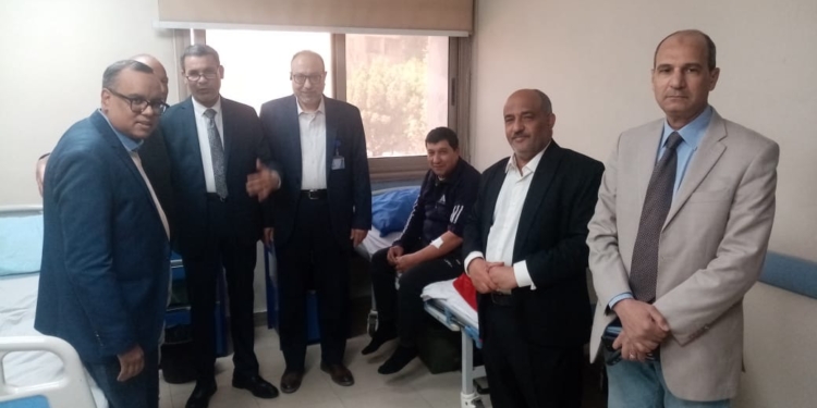 مستشفيات جامعة أسوان تستقبل المرضي الفلسطينيين لتضميد جراحهم
