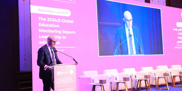 وزير التعليم يشارك باحتفال "اليونسكو" بالإطلاق الوطني للتقرير العالمي لرصد التعليم ٢٠٢٤-٢٠٢٥