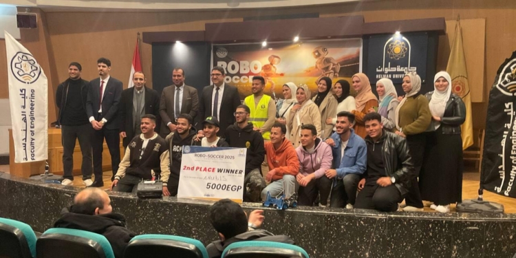 بمسابقة Robo Soccer..*”روبوتات تتنافس وعقول تبدع”بجامعة خلوان