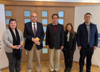 جامعة النيل تستقبل وفدًا من Peking University لبحث التعاون الأكاديمي بين الجامعتين